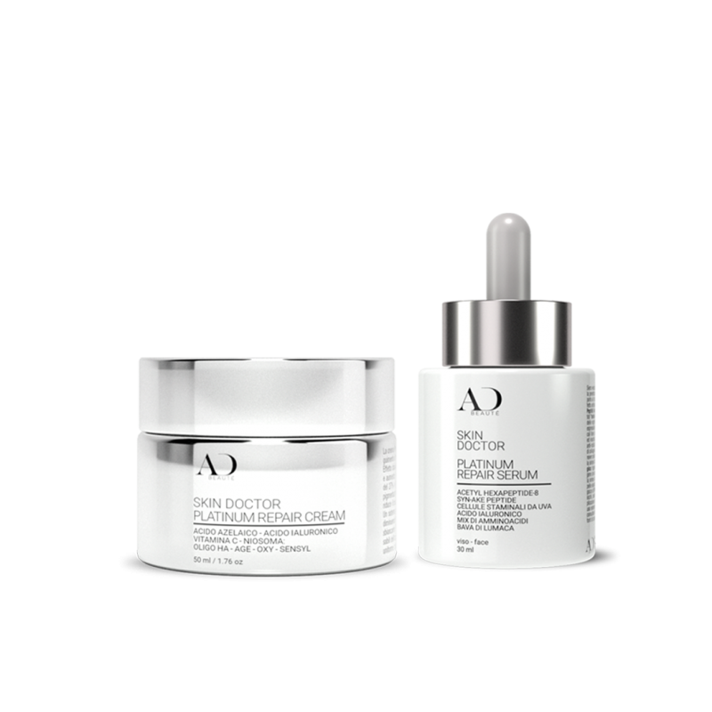 Kit Siero + Crema Platinum Repair