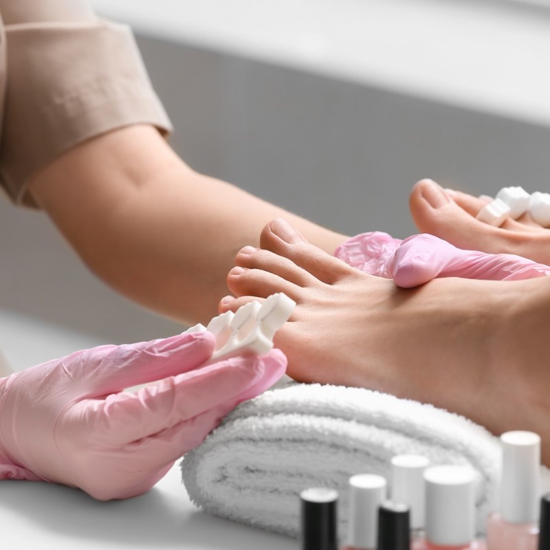 Pedicure con Bright Care®