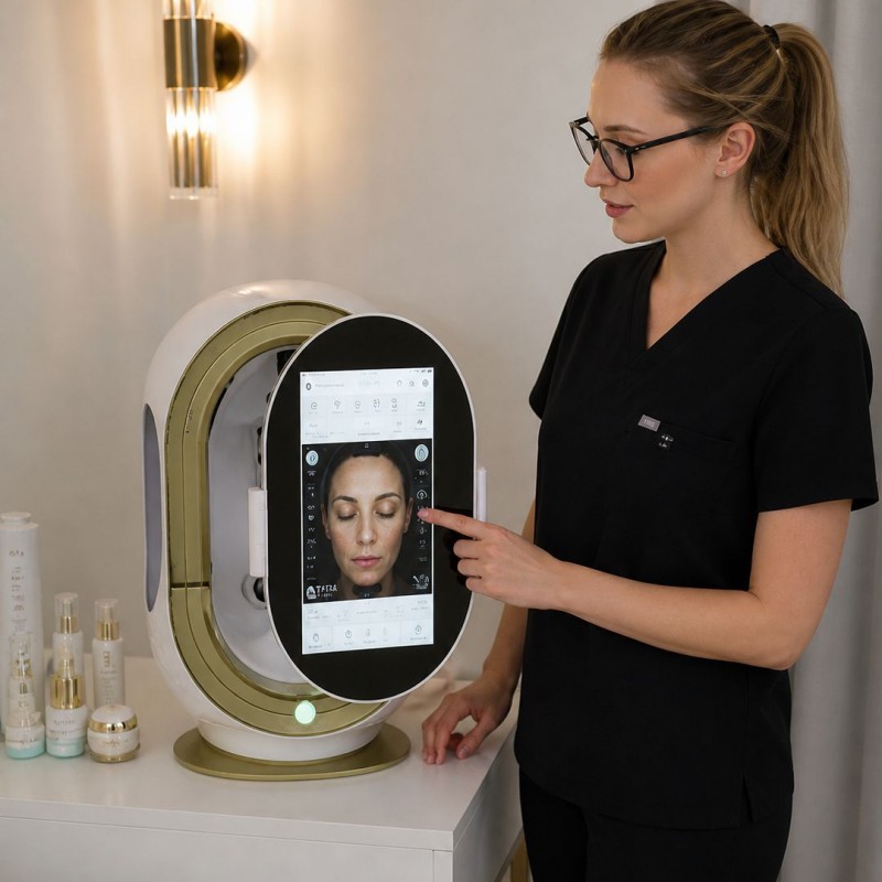 Skin Test Viso con Tecnologia OPATRA DOME PRO