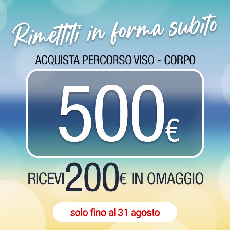 Credito 500€ + 200€ omaggio